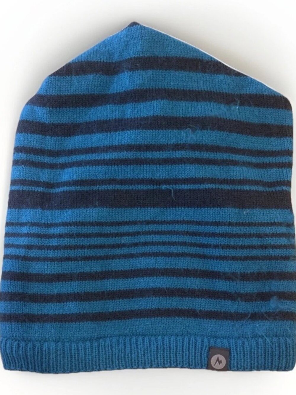 Marmot Unisex Size OS Blue Polyester Summit Hat & Neck Warmer Scarf Beanie